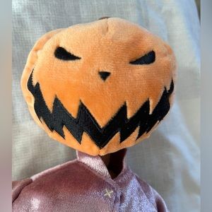 NEW NIGHTMARE BEFORE CHRISTMAS PUMPKIN KING DOLL PLUSH 24" DISNEY STORE NWT
